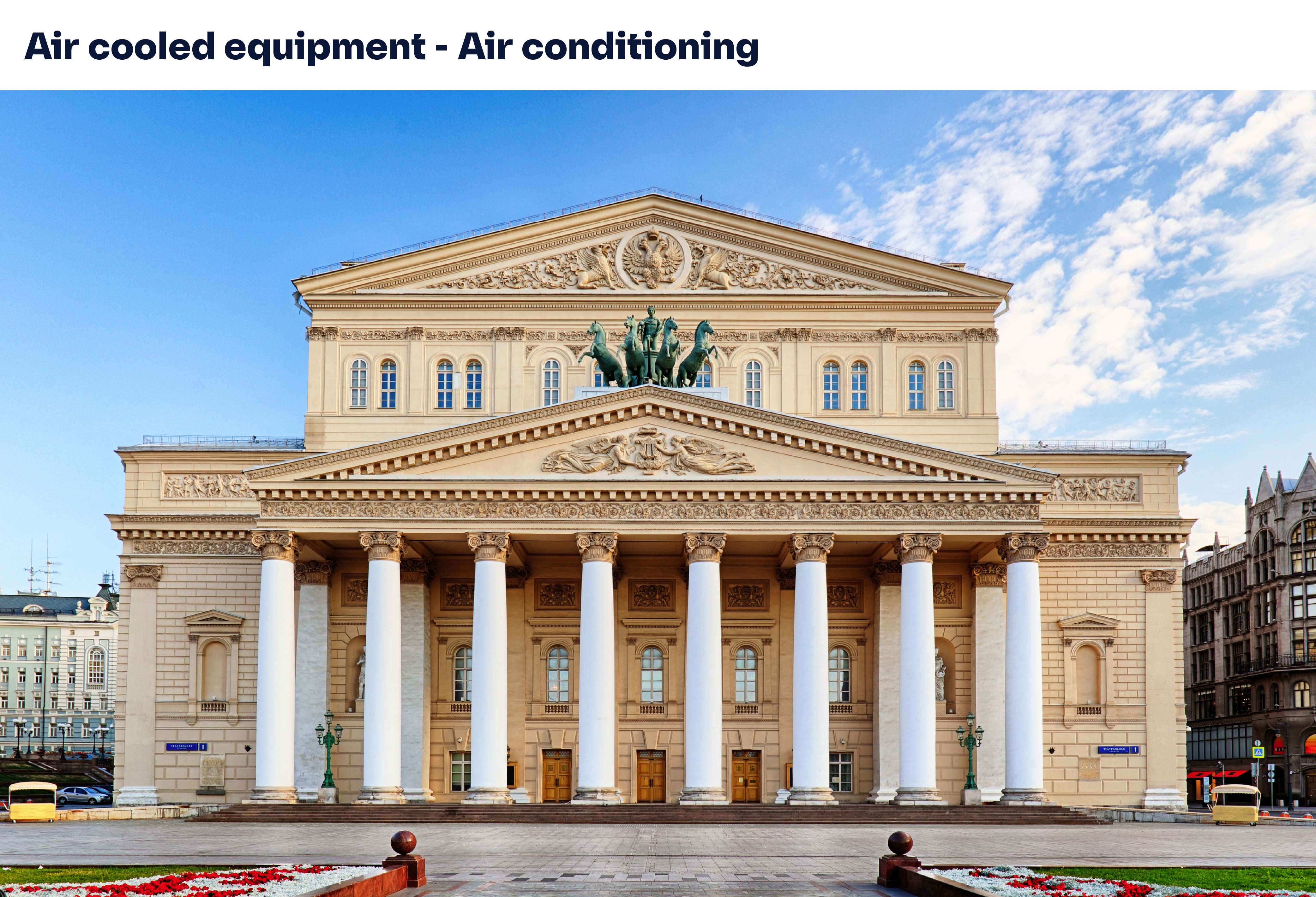 Air cooled equipment - Air conditioning