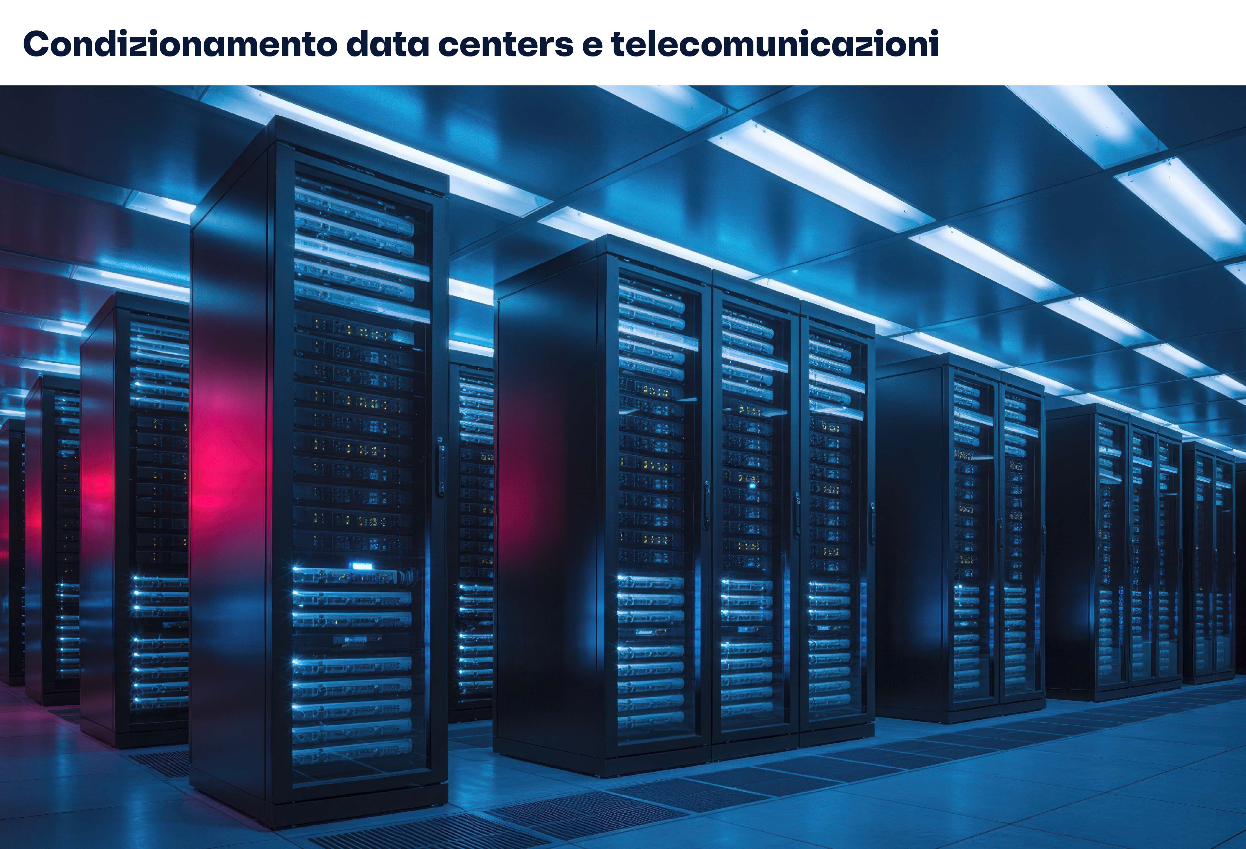 condizionamento data_centers e telecomunicazioni