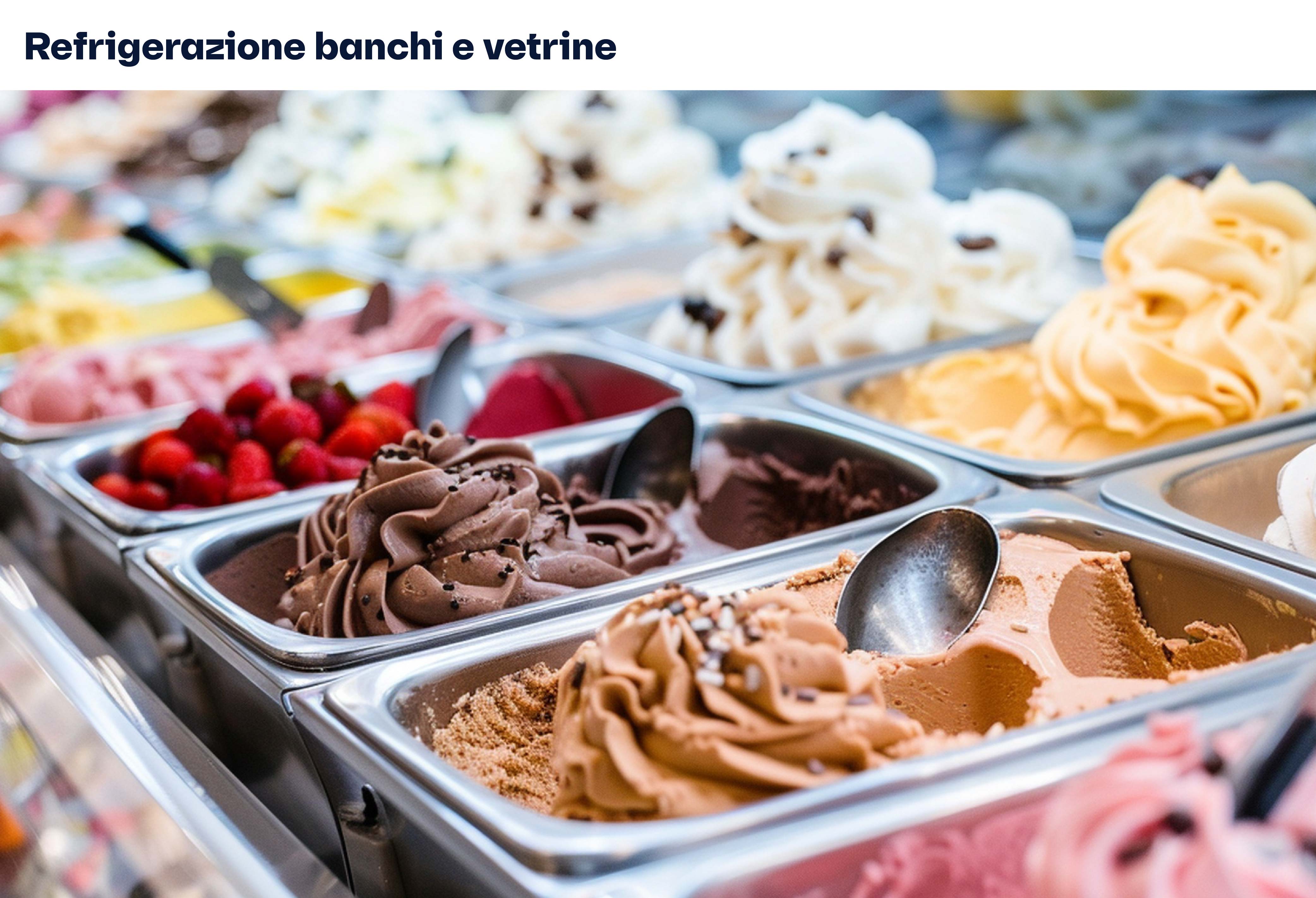 Scambiatori di calore - refrigerazione banchi e vetrine