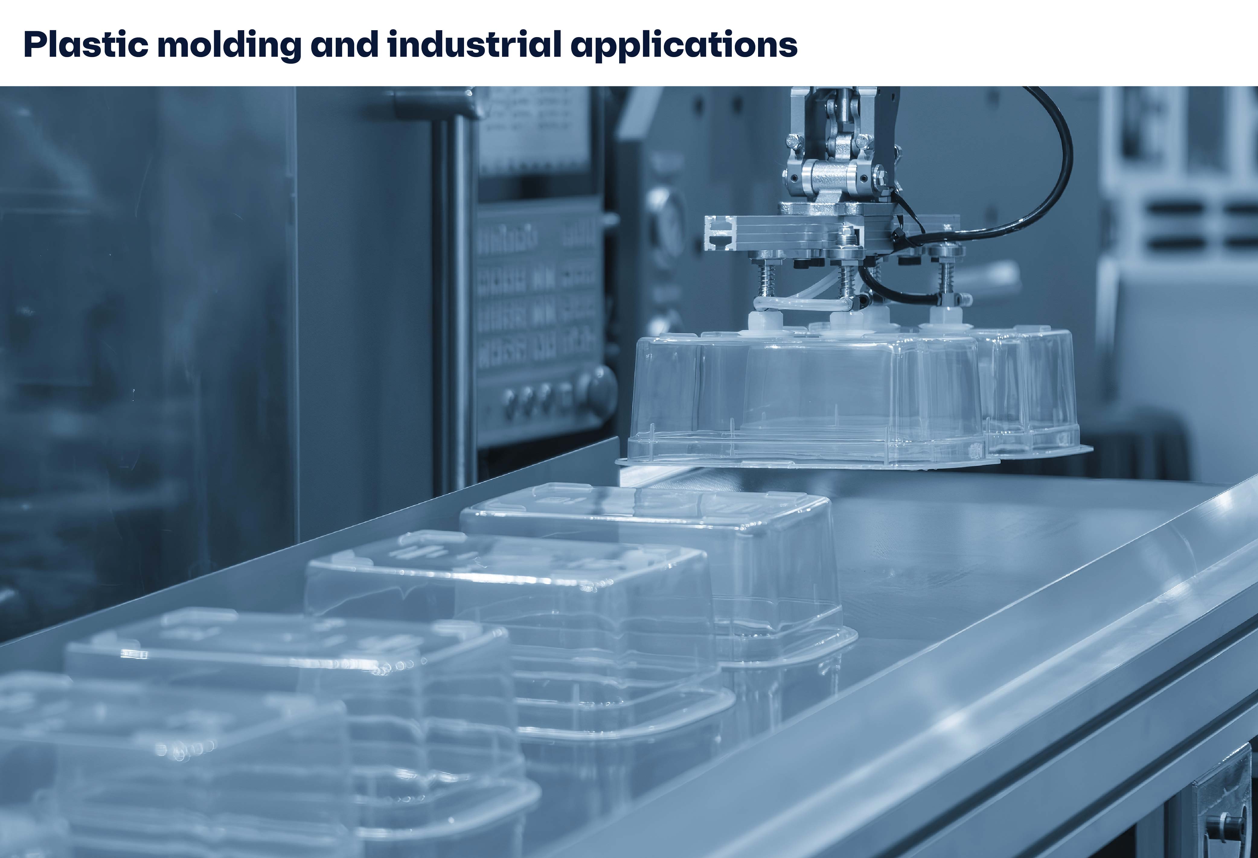 Plastic molding and industrial applications